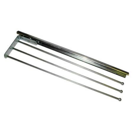 Knape & Vogt Knape & Vogt Kvp793 Ano Towel Rack 3 Bar Side Mount - Anochrome KVP793 ANO